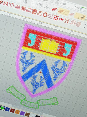 Can i use my own embroidery file - Embroidered Clothing Supplier - W H Barrs