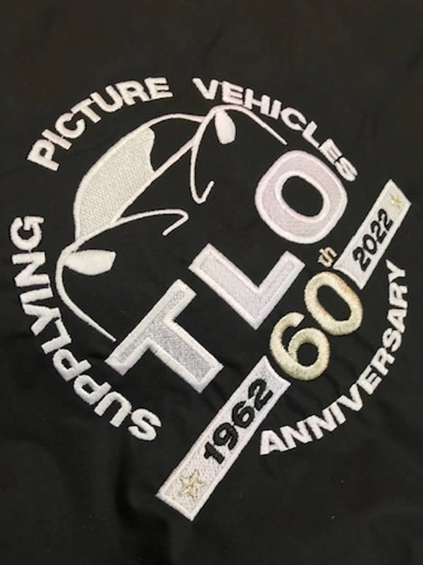 Embroidery Sample - TLO - W H Barrs - Embroidered Clothing