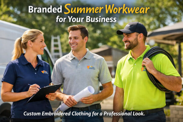 Custom Embroidered Summer Clothing For Your Business - W H Barrs